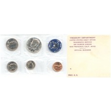 United States Mint UNC coinset 1965 P - special mintset